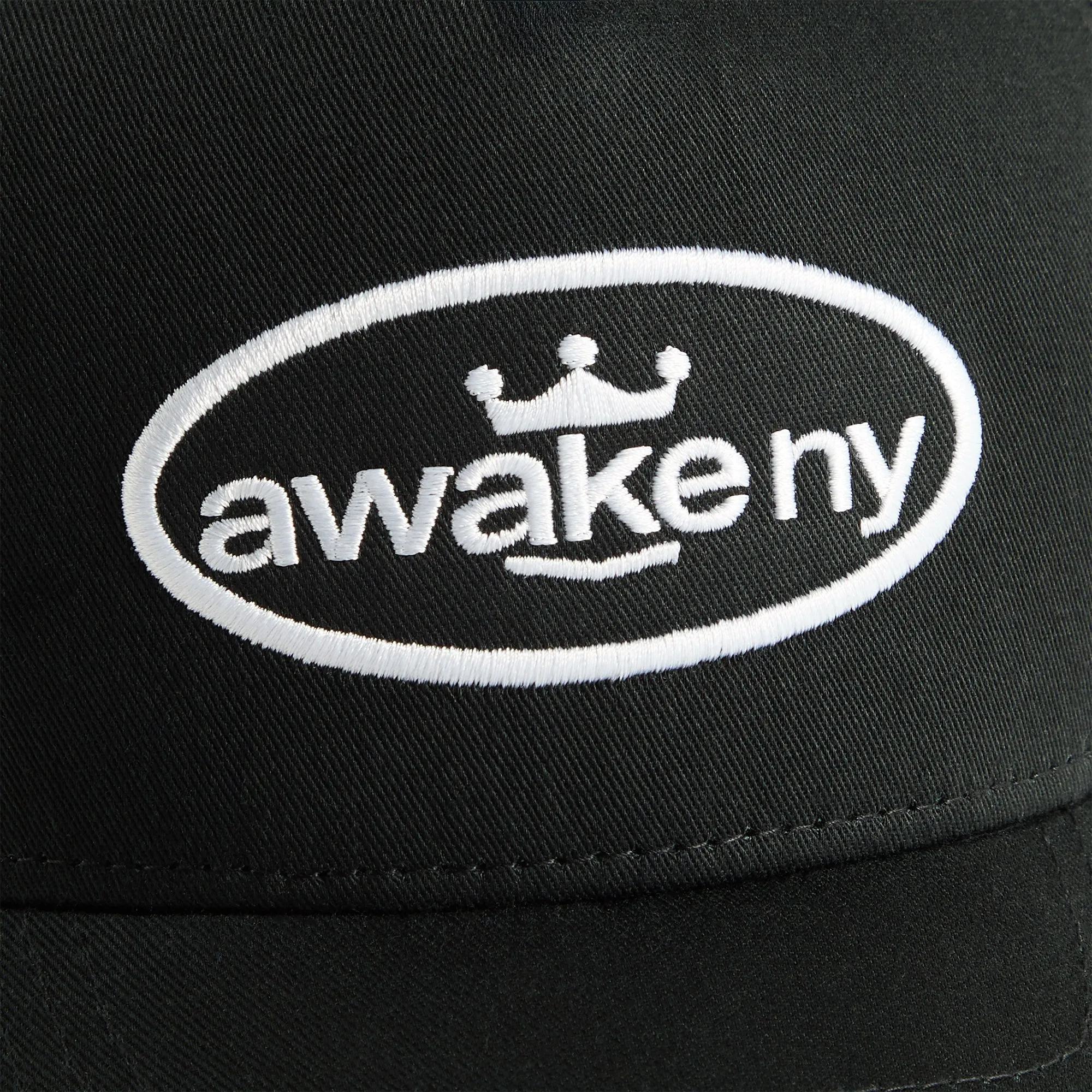 Awake NY King Logo Trucker Cap - Black sold by Kith product image thumbnail 3