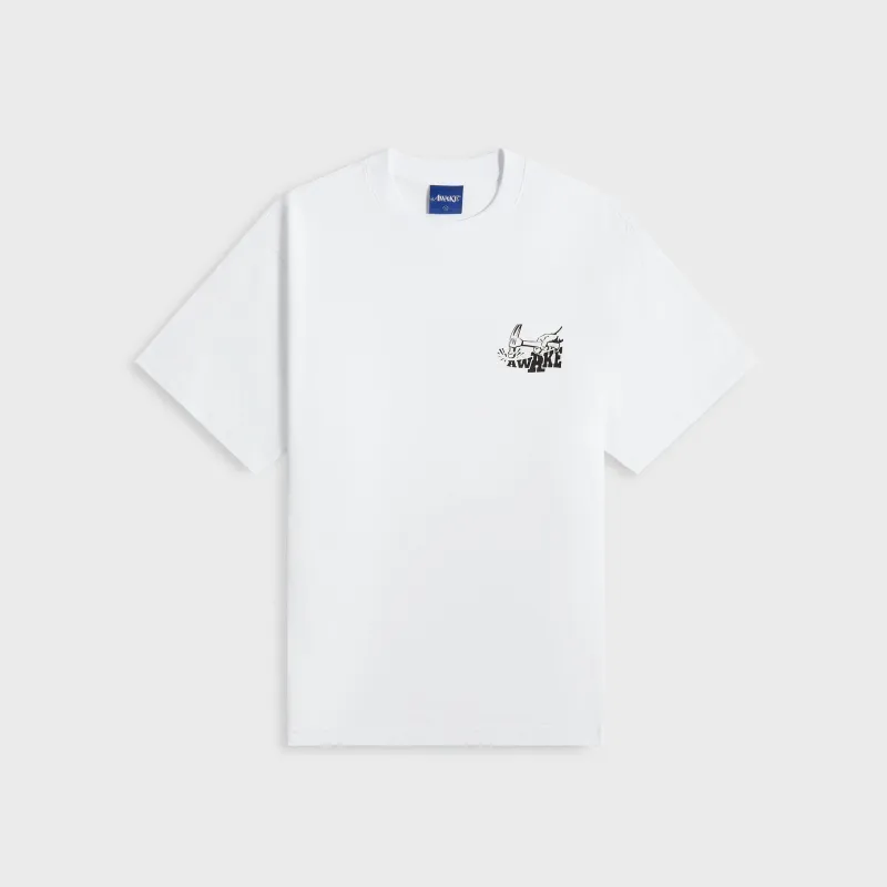 Awake NY Hammer Tee - White sold by Kith