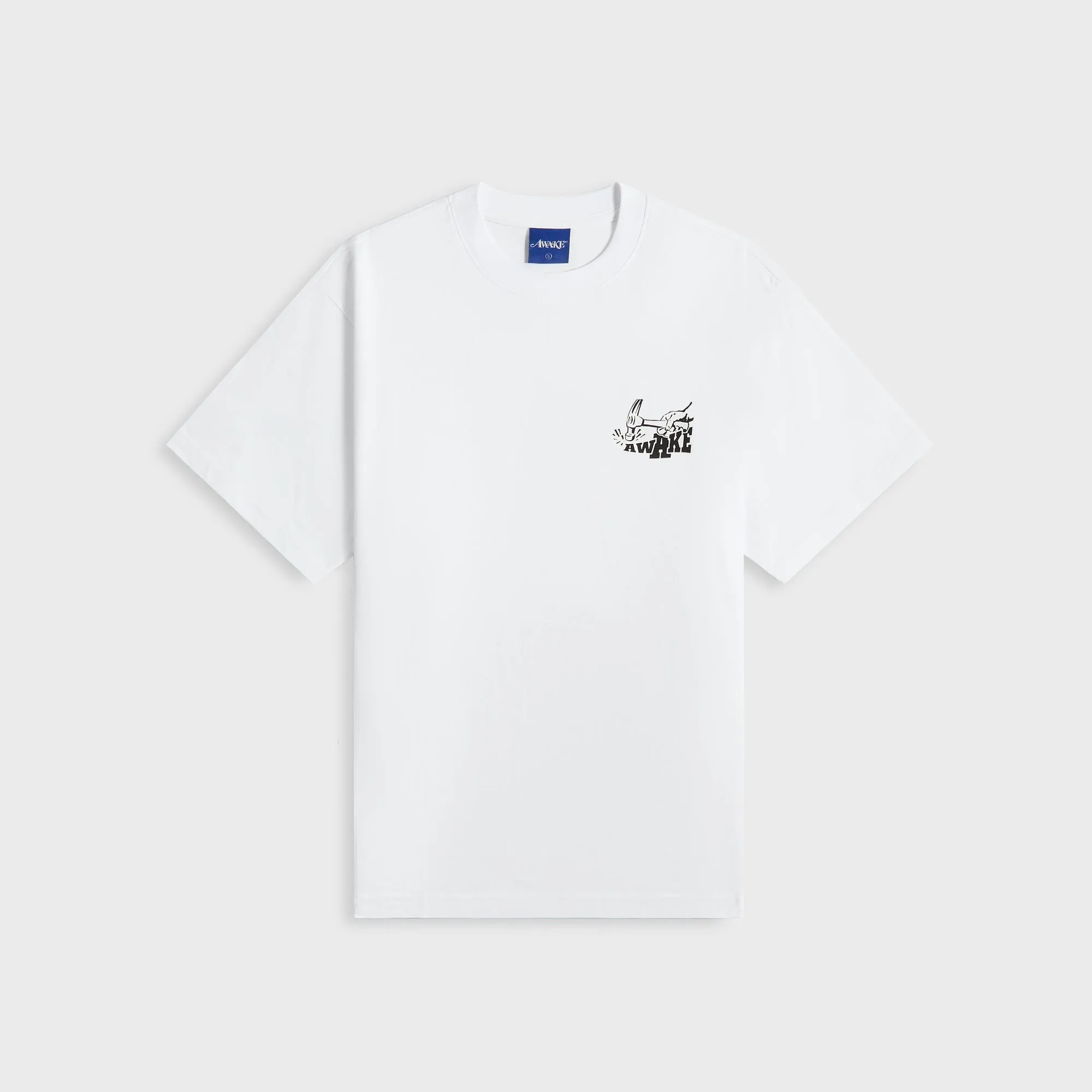 Awake NY Hammer Tee - White sold by Kith