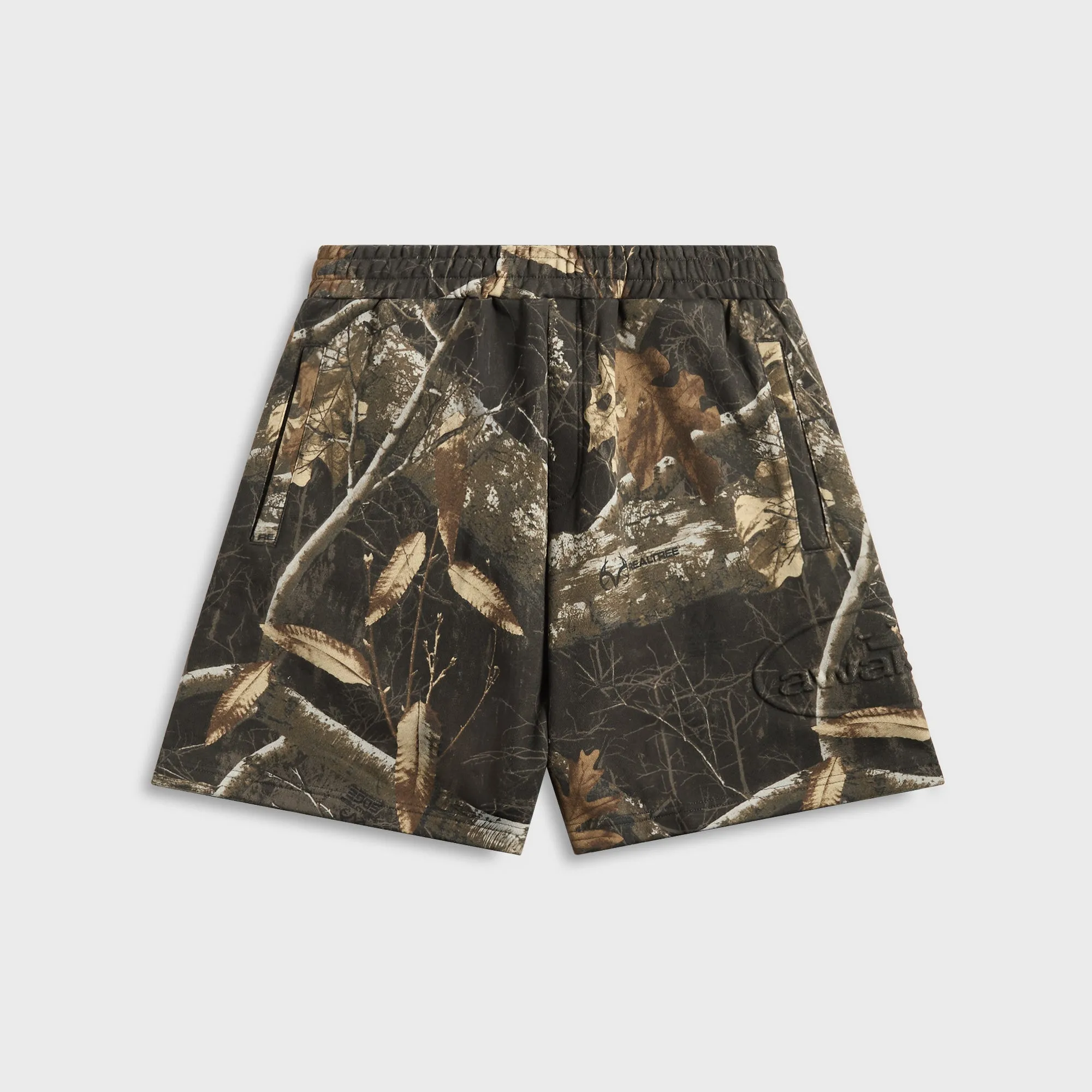 Awake NY Debossed Sweatshorts - Shadow sold by Kith