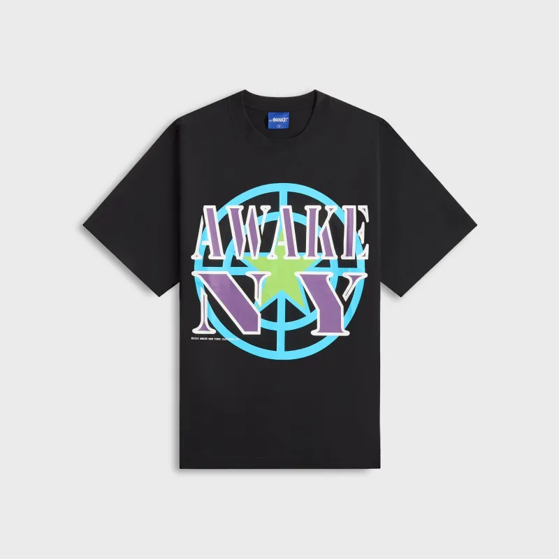 Awake NY Crosshair Tee - Black sold by Kith