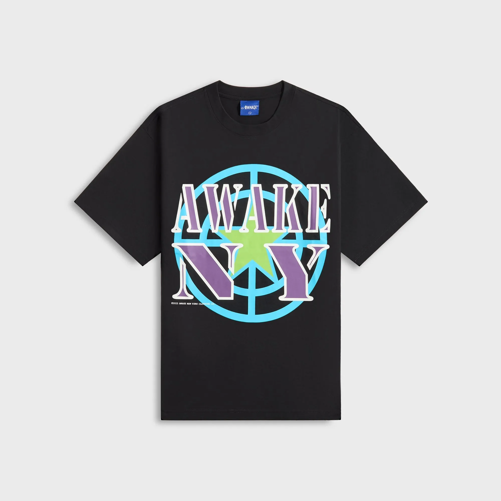 Awake NY Crosshair Tee - Black sold by Kith