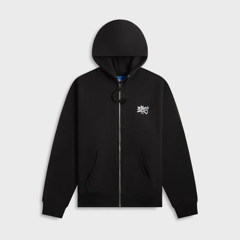 Awake NY All City Zip Up Hoodie - Black sold by Kith