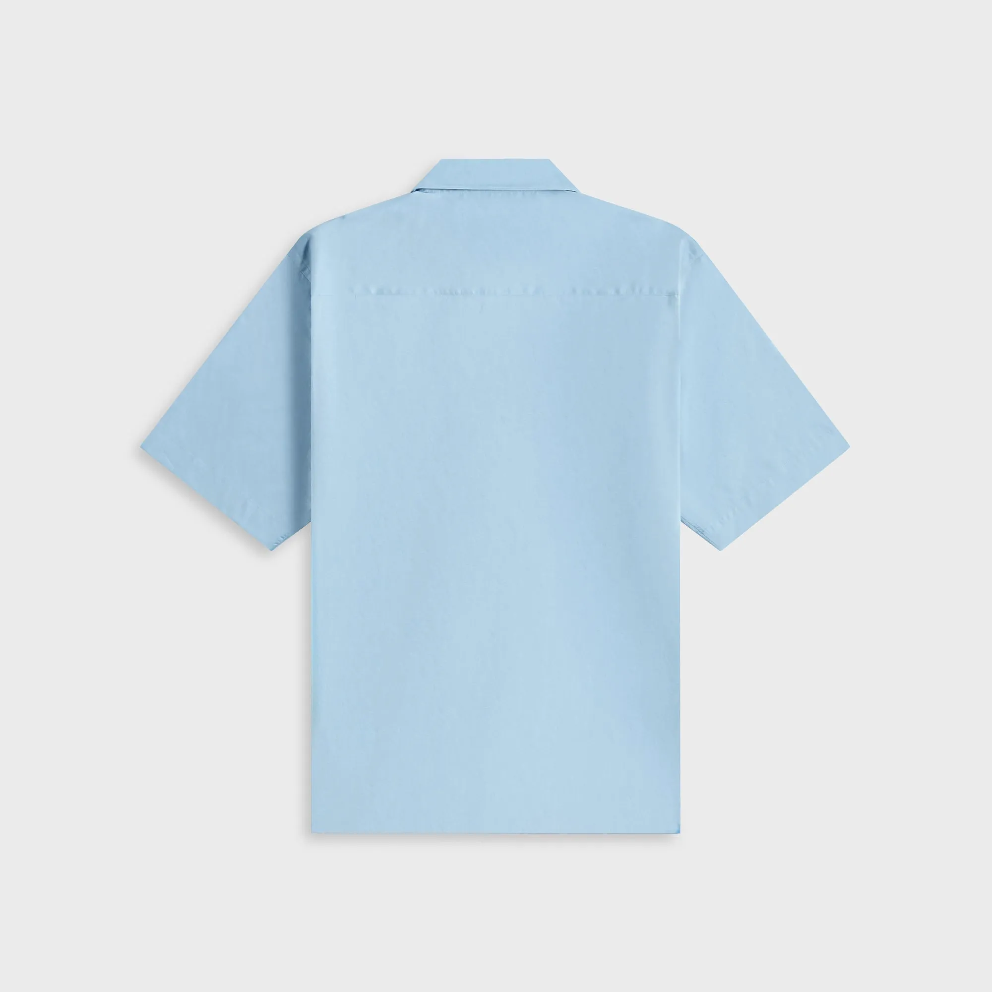 Auralee Washed Finx Typewriter Open Collar Shirt - Light Blue sold by Kith product image thumbnail 2