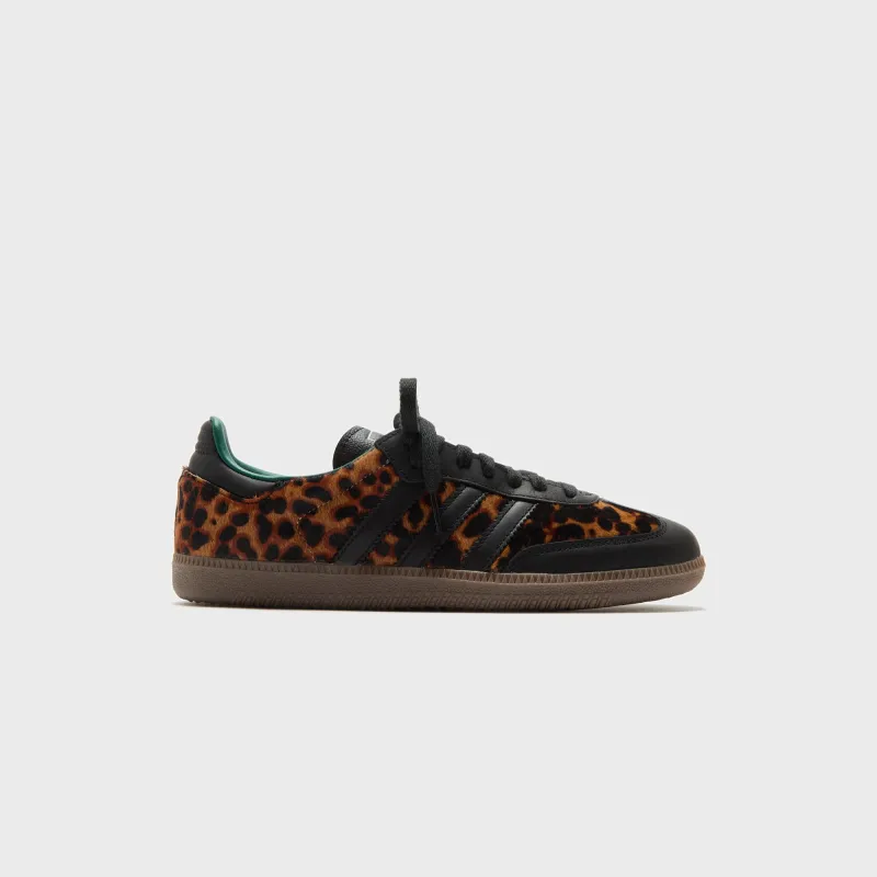 adidas WMNS Samba OG - Core Black / Collegiate Green / Cream White sold by Kith