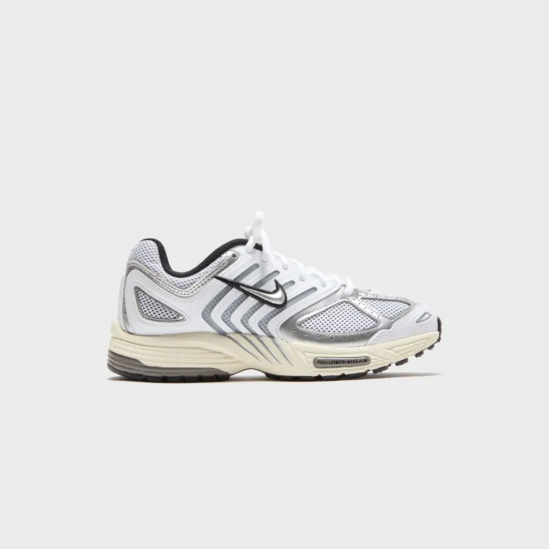Nike WMNS Air Pegasus 2005 - White / Coconut Milk / Black / Metallic Silver sold by Kith