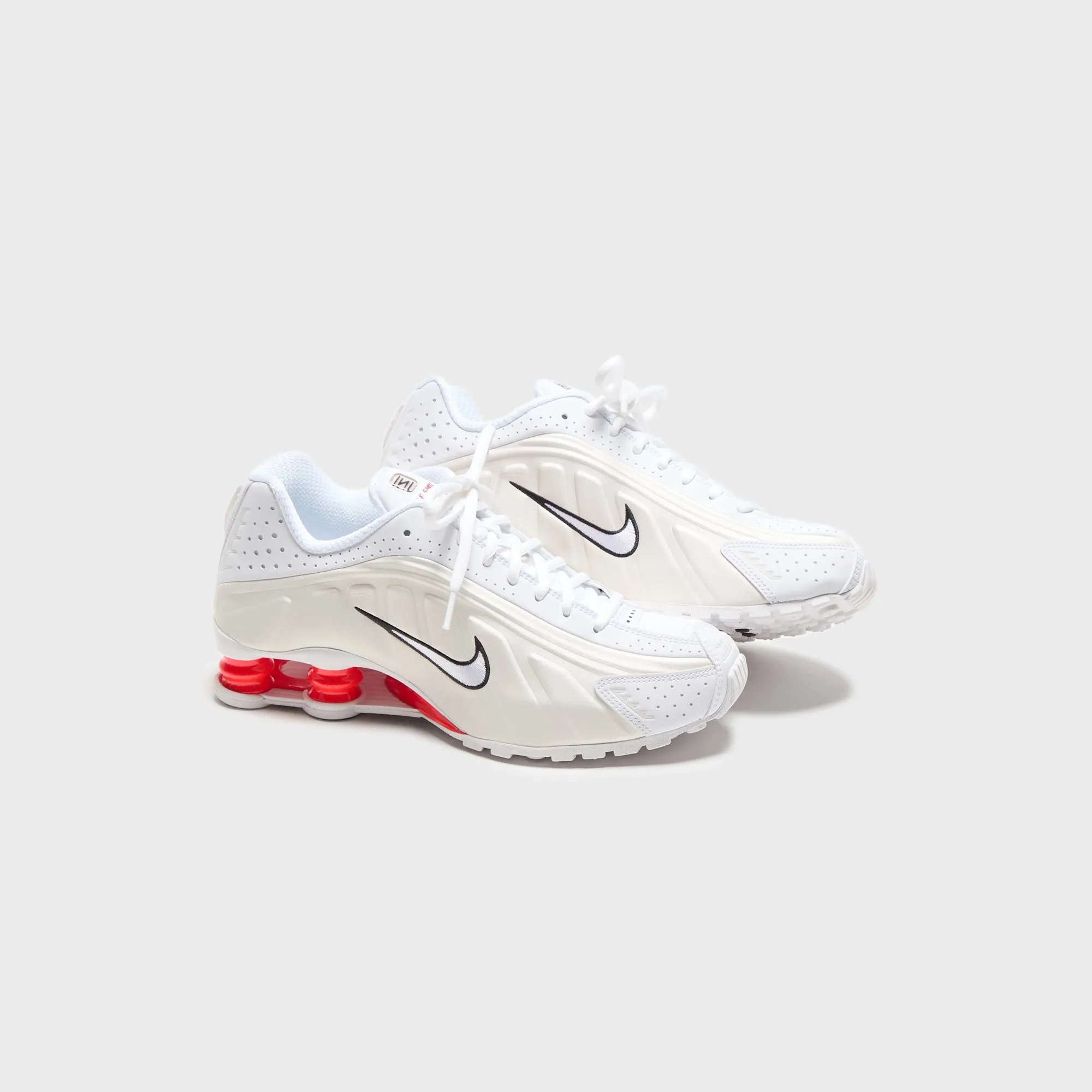 Nike WMNS Shox R4 - White / Phantom / Picante Red sold by Kith product image thumbnail 4