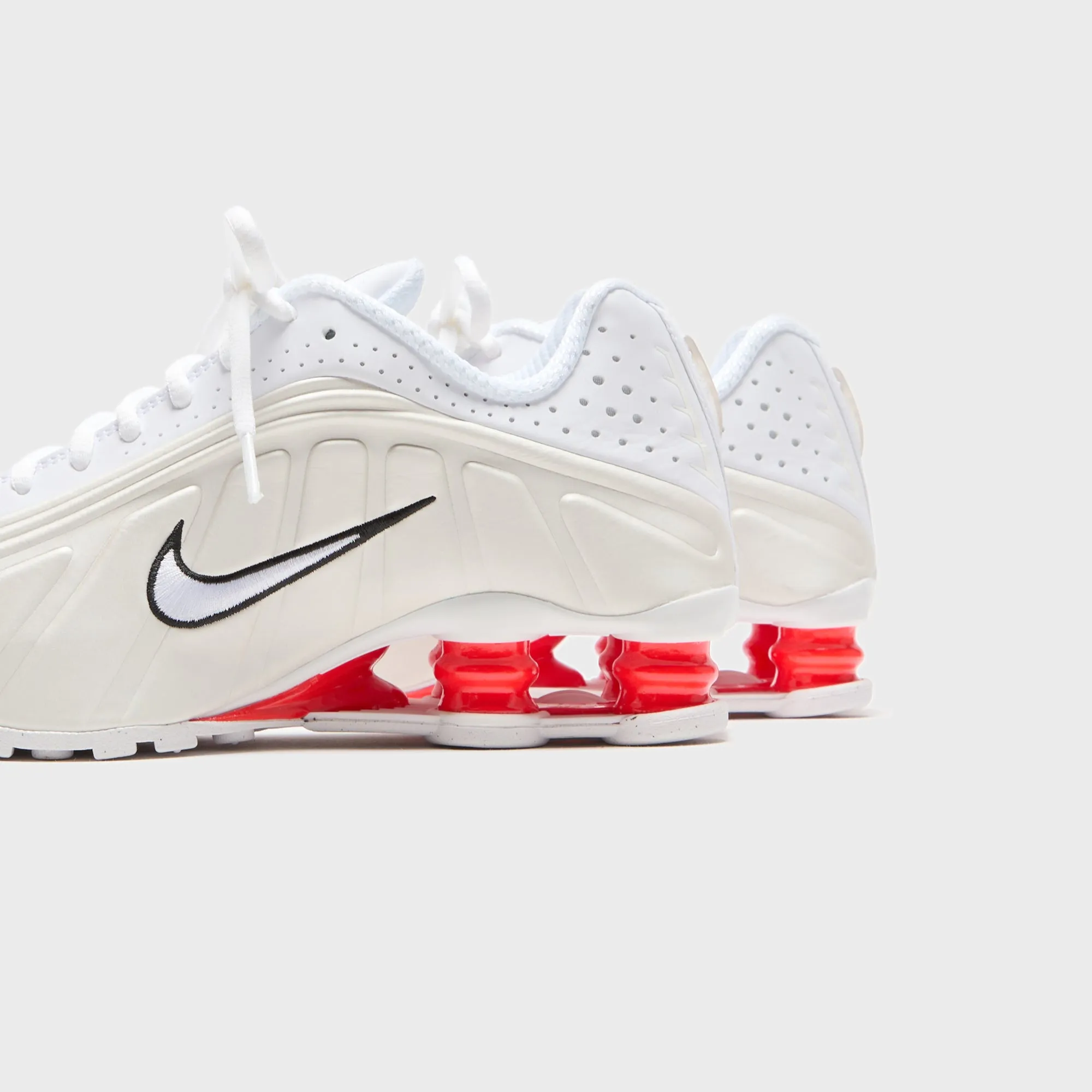 Nike WMNS Shox R4 - White / Phantom / Picante Red sold by Kith product image thumbnail 3