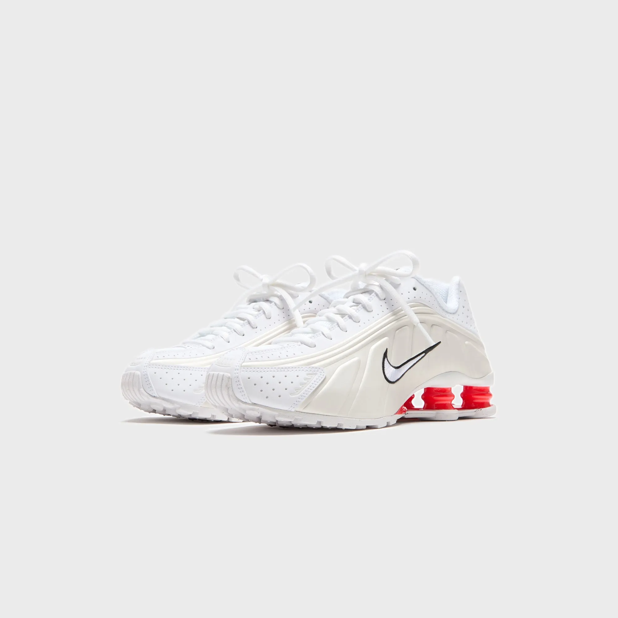 Nike WMNS Shox R4 - White / Phantom / Picante Red sold by Kith product image thumbnail 2