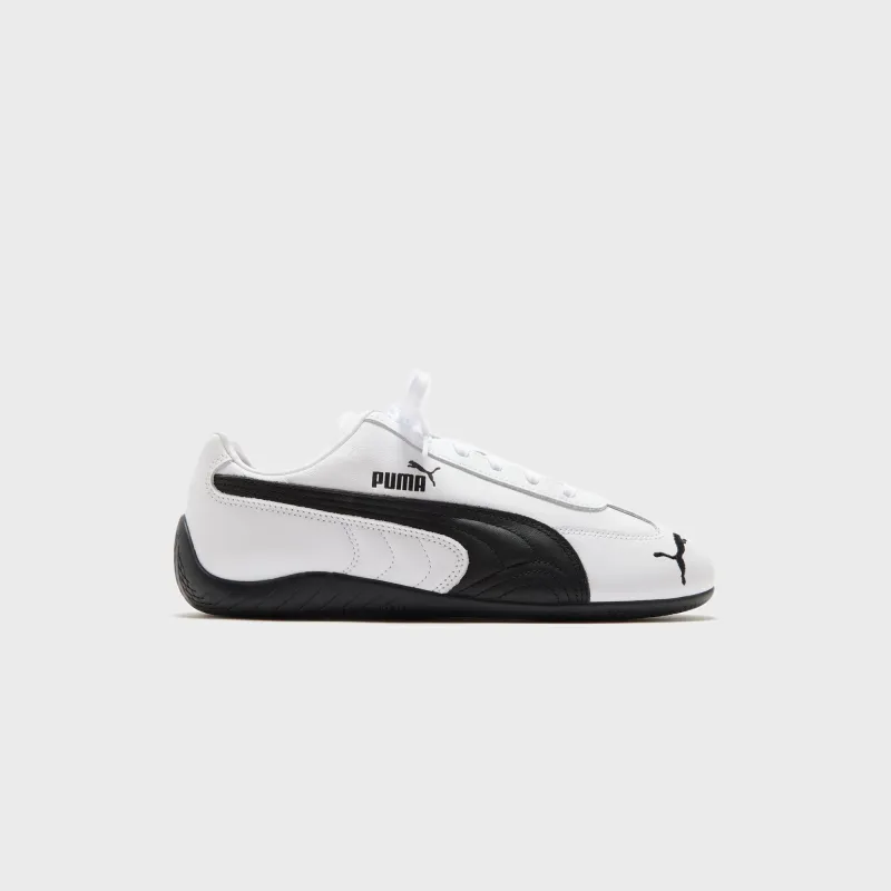 PUMA WMNS Speedcat Leather - PUMA White / PUMA Black sold by Kith