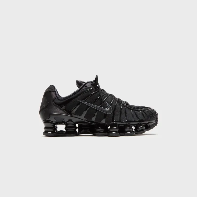 Nike Shox TL - Black / Metallic Hematite / Max Orange sold by Kith