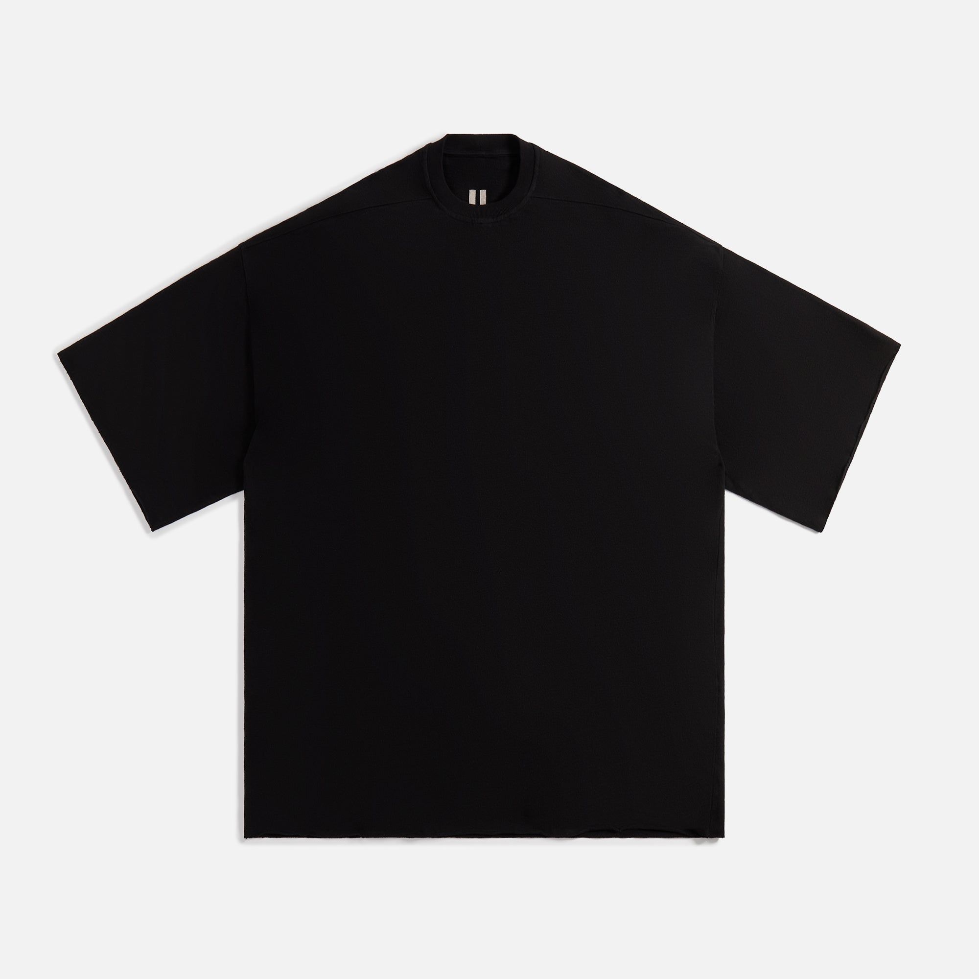Rick Owens Tommy Tee - Black sold by Kith