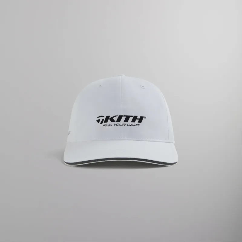 Kith for TaylorMade Reflective Nylon Cap - White sold by Kith