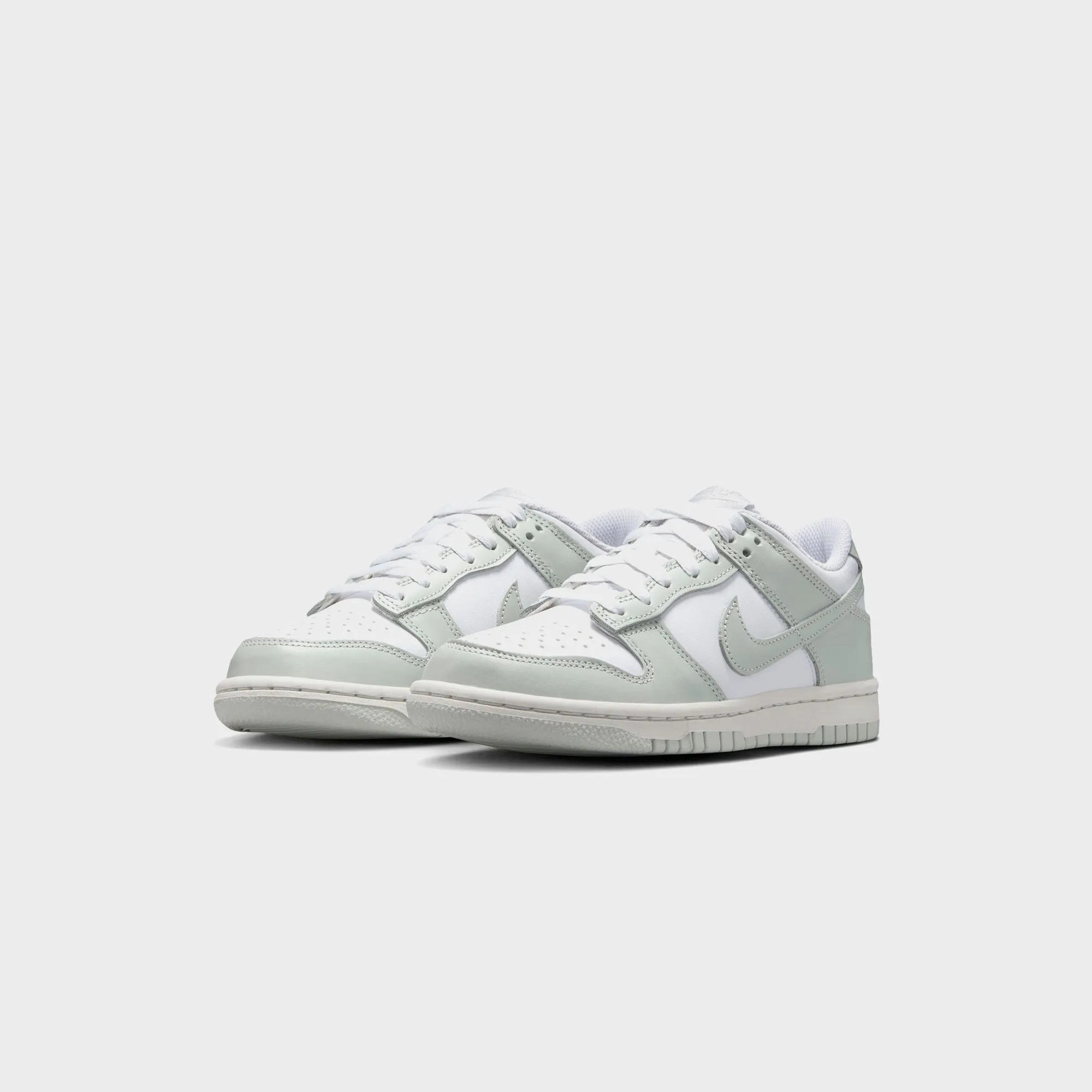 Nike GS Dunk Low - White / Light Silver / Photon Dust sold by Kith product image thumbnail 2