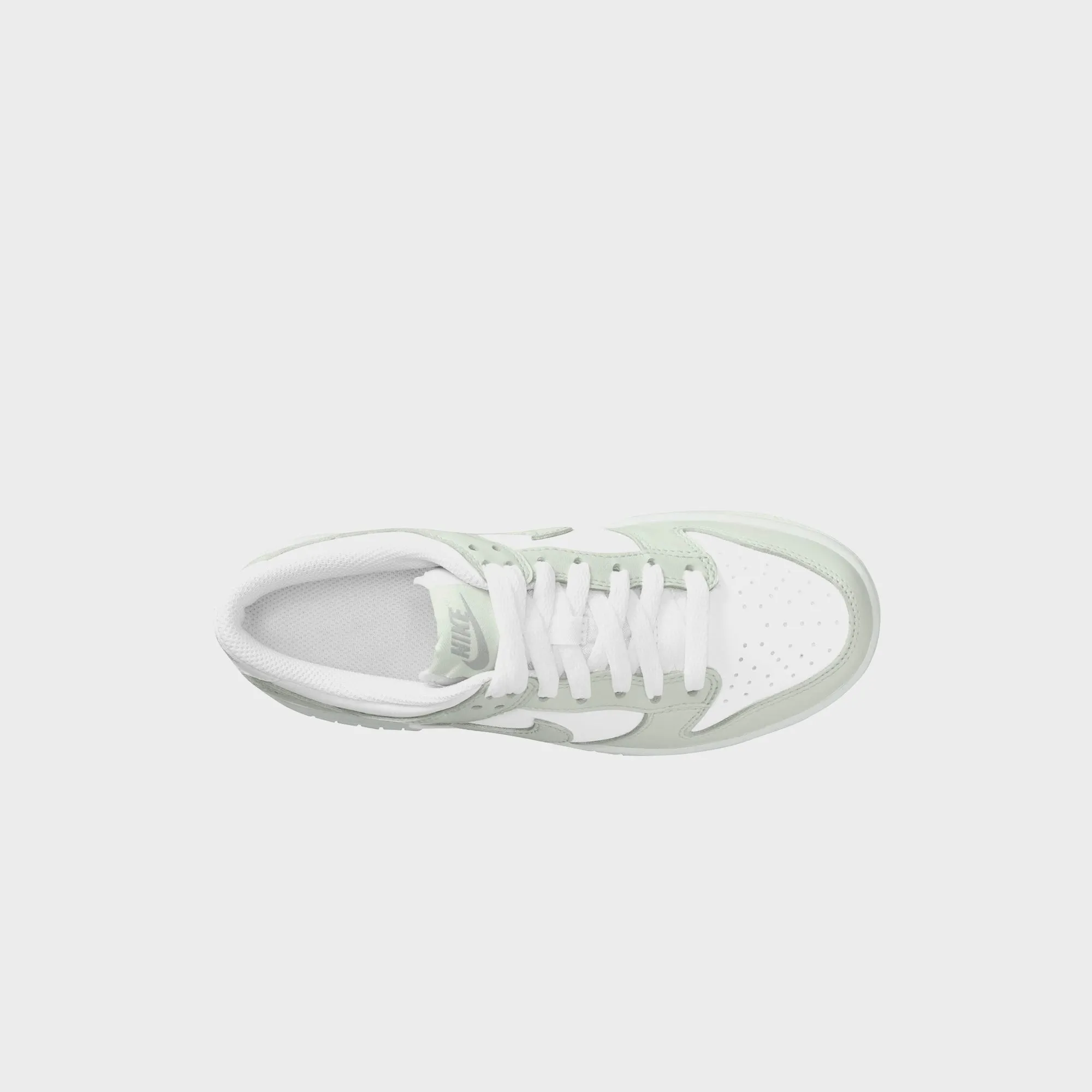 Nike GS Dunk Low - White / Light Silver / Photon Dust sold by Kith product image thumbnail 5