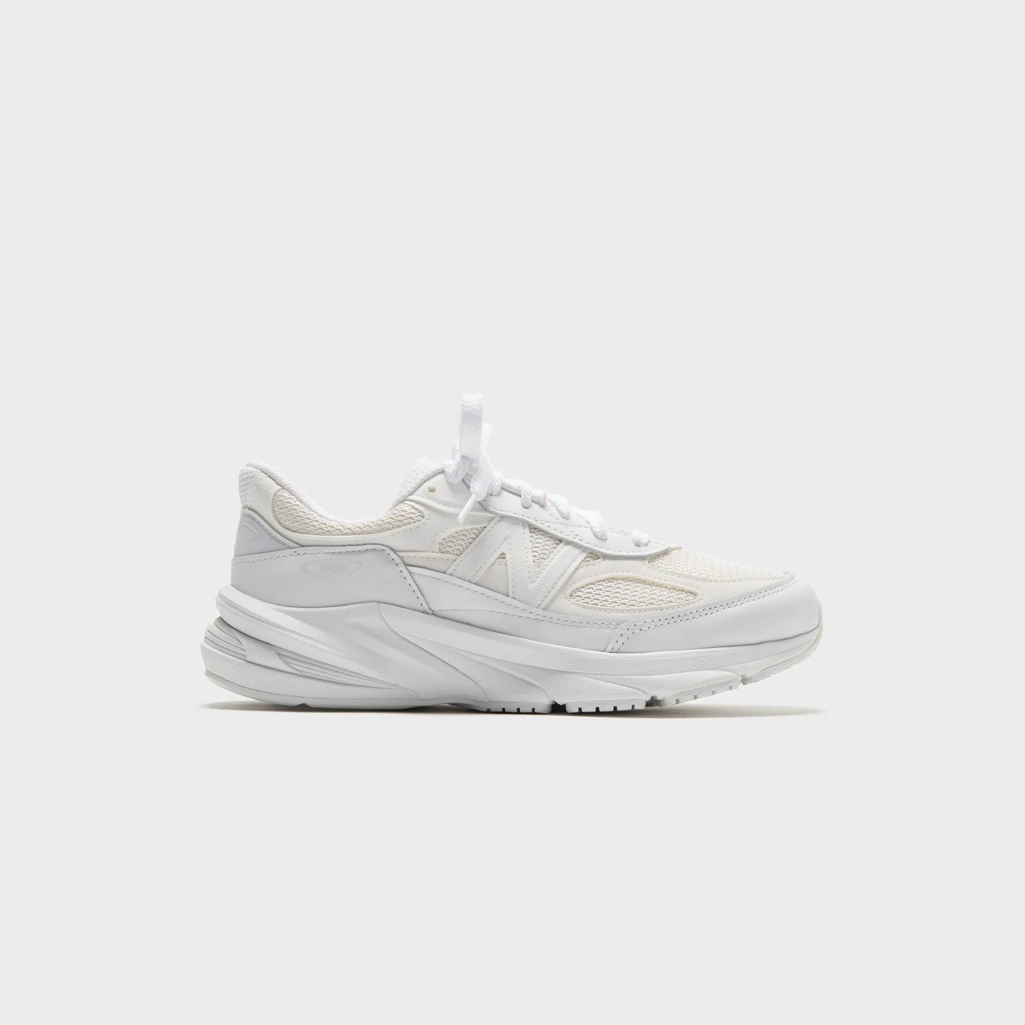 CDG Homme x New Balance 990v6 - White sold by Kith