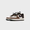 Nike Air Force 1 Low Retro - White / Baroque Brown sold by Kith