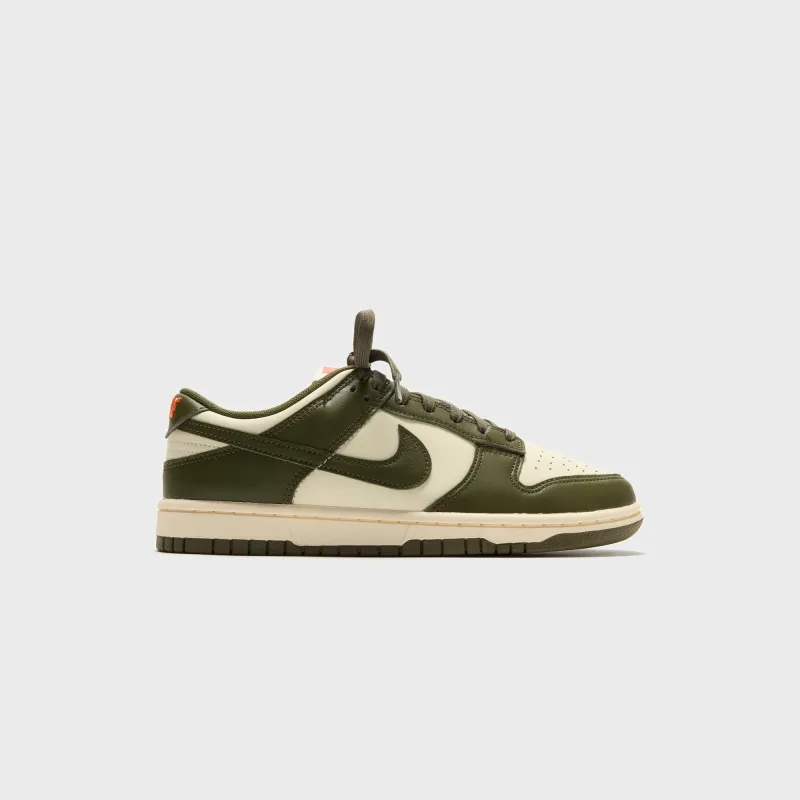 Nike Dunk Low Retro - Coconut Milk / Rough Green / Electro Orange sold by Kith