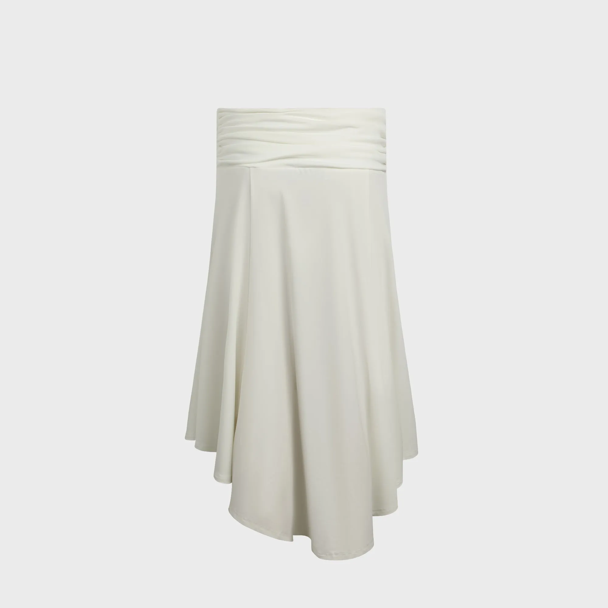 GUIZIO Soffiano Skirt - Ivory sold by Kith