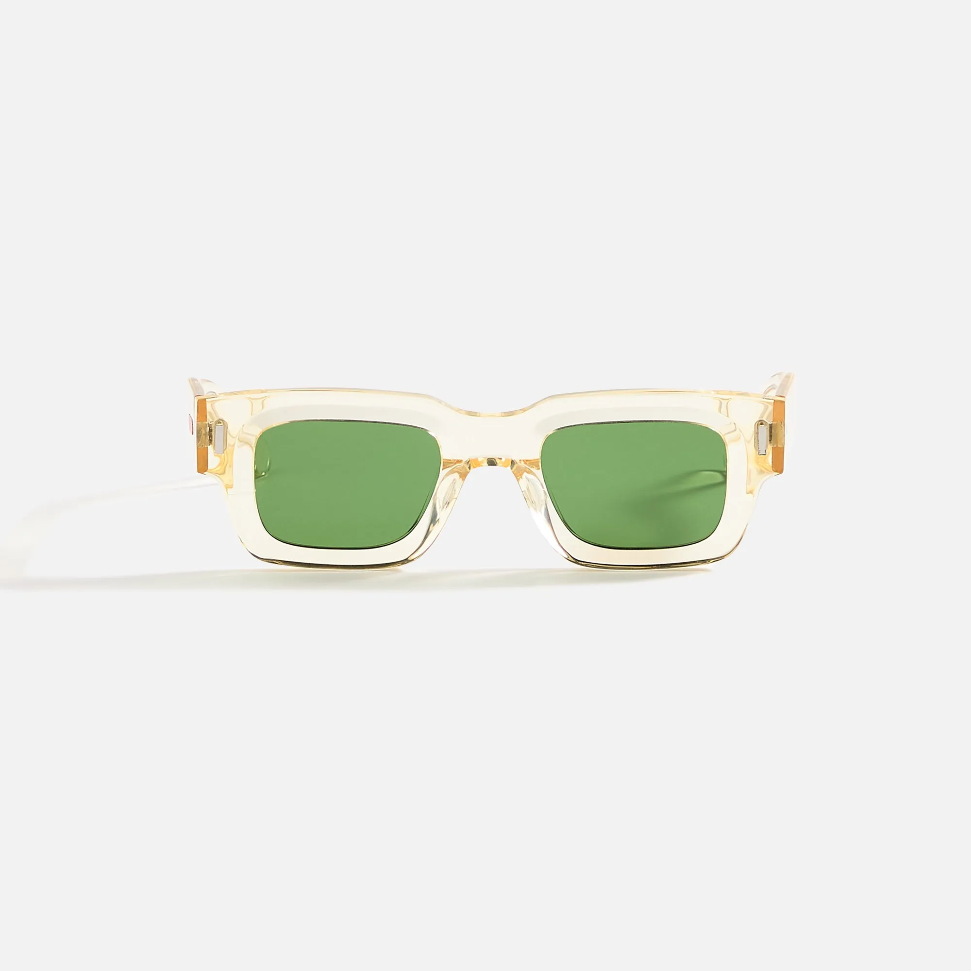 AKILA Ares Sunglasses - Lemonade / Green sold by Kith