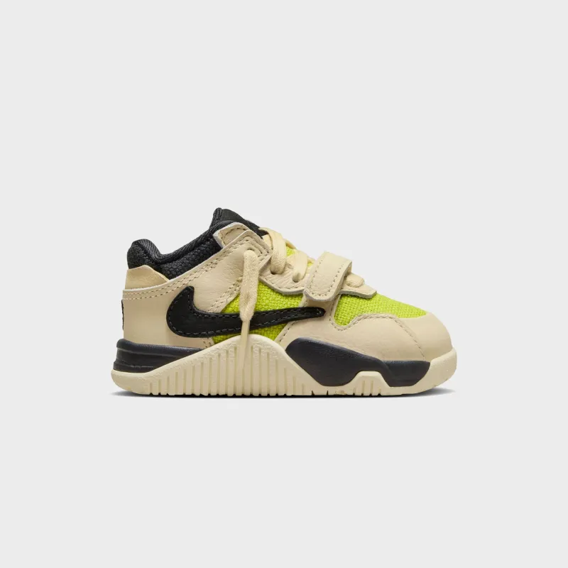 Jordan x Travis Scott TD Jumpman Jack TR - Bright Cactus / Muslin / Black sold by Kith