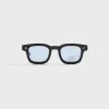 AKILA Ascent Sunglasses - Black / Sky Blue sold by Kith