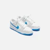 Nike Dunk Low Retro - Summit White / Photo Blue sold by Kith