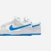 Nike Dunk Low Retro - Summit White / Photo Blue sold by Kith