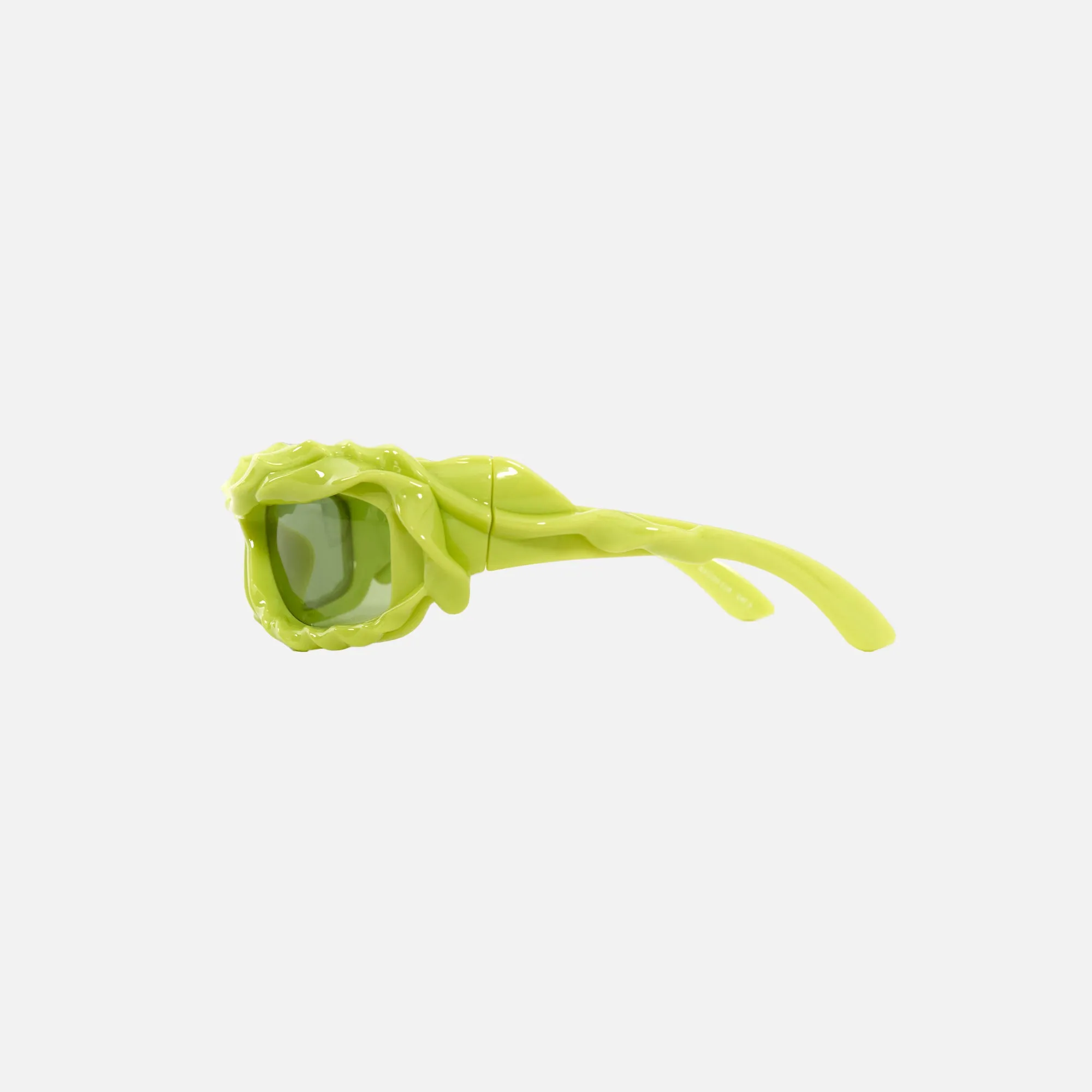 Ottolinger Twisted Sunglasses - Acid Green sold by Kith product image thumbnail 2