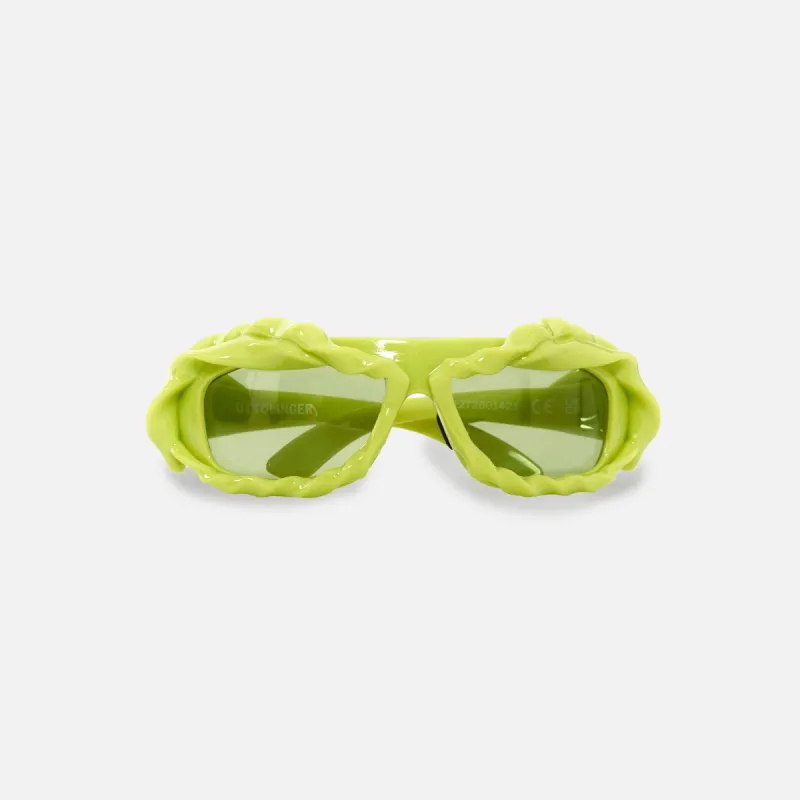 Ottolinger Twisted Sunglasses - Acid Green sold by Kith