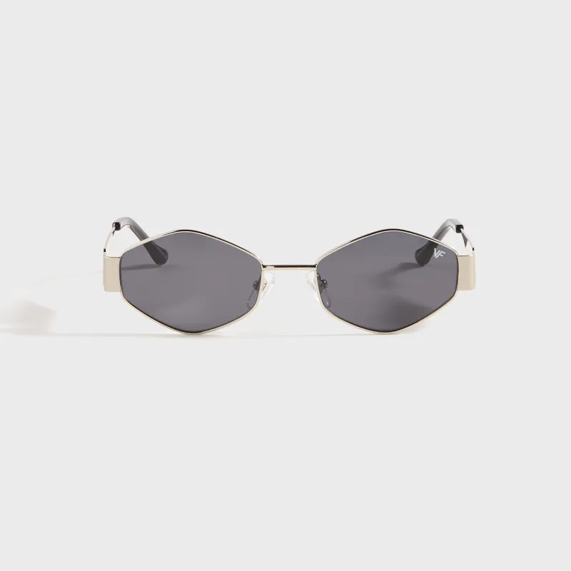 Vintage Frames Cypher 2 24KT - White Gold / Black sold by Kith