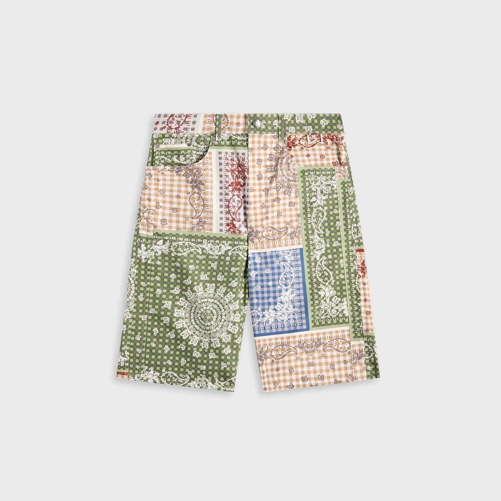 Rhude Bandana Traxedo Baggy Short - Multi sold by Kith