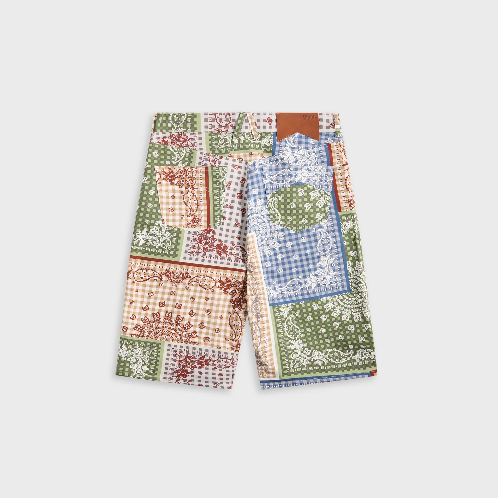 Rhude Bandana Traxedo Baggy Short - Multi sold by Kith product image thumbnail 2