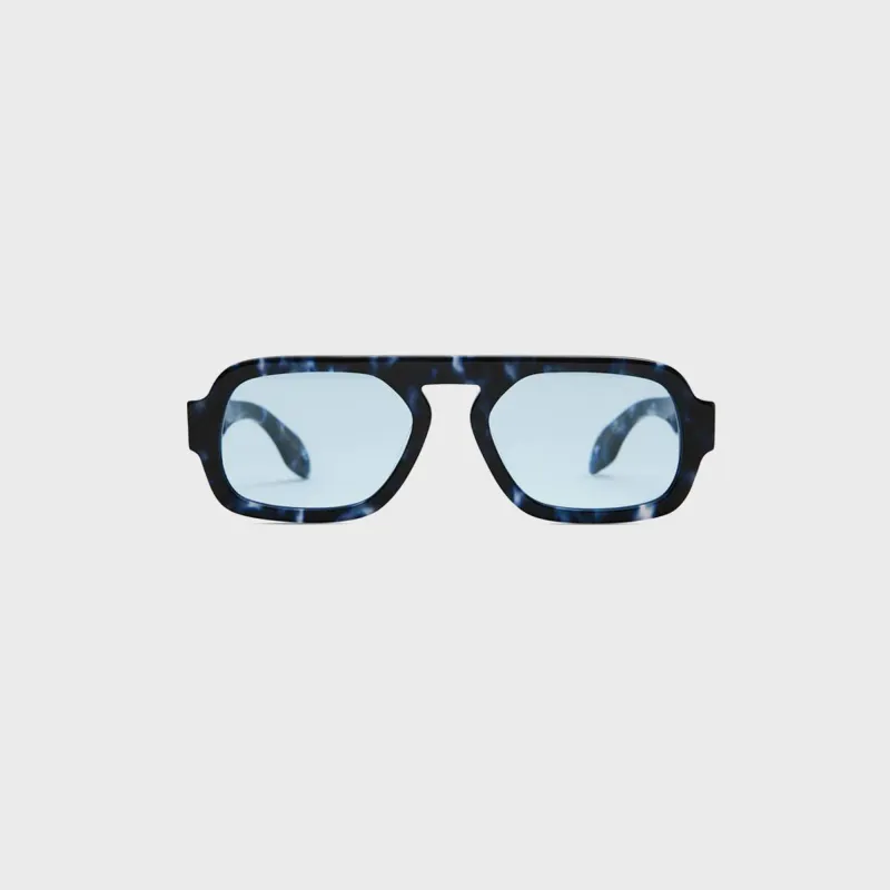 Elisa Johnson Jane Mini Frames - Blue Tortoise sold by Kith