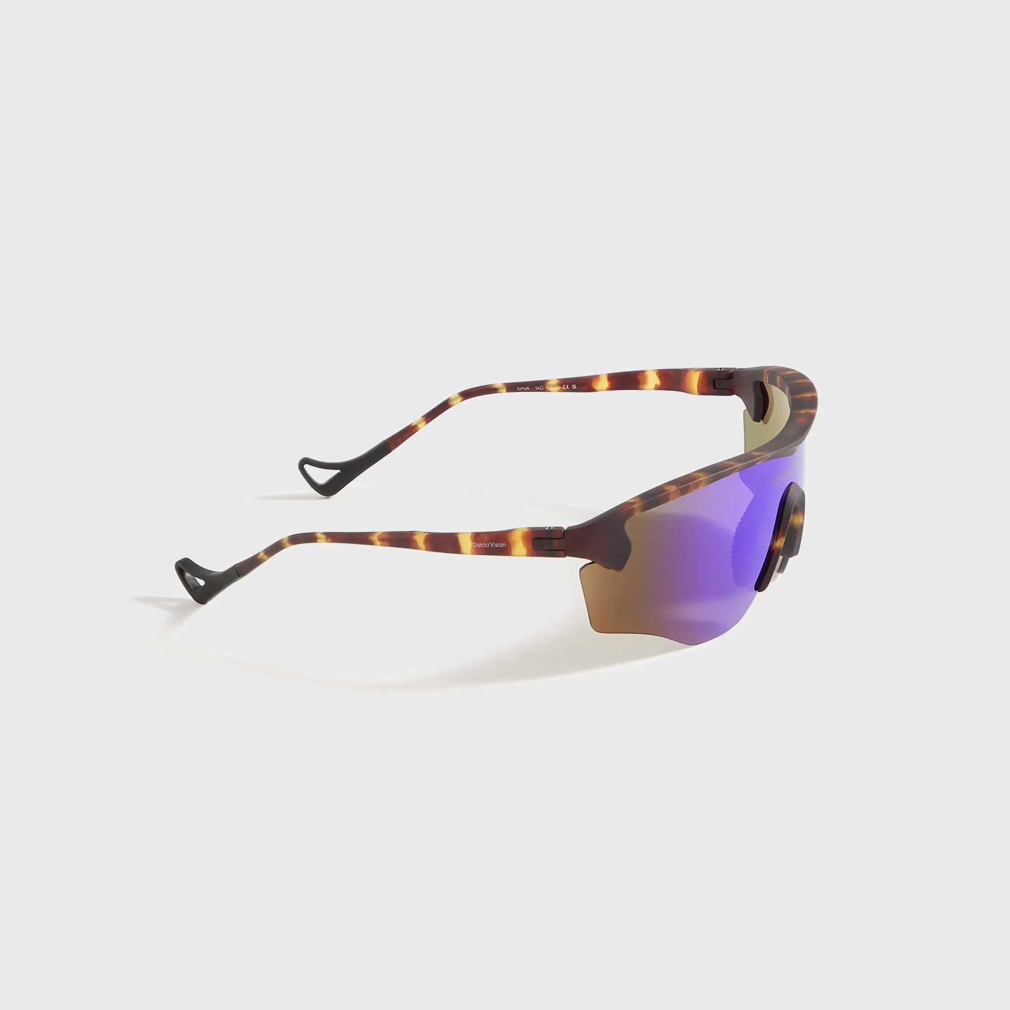 District Vision Junya Racer - Tortoise / D+ Blue Mirror sold by Kith product image thumbnail 2