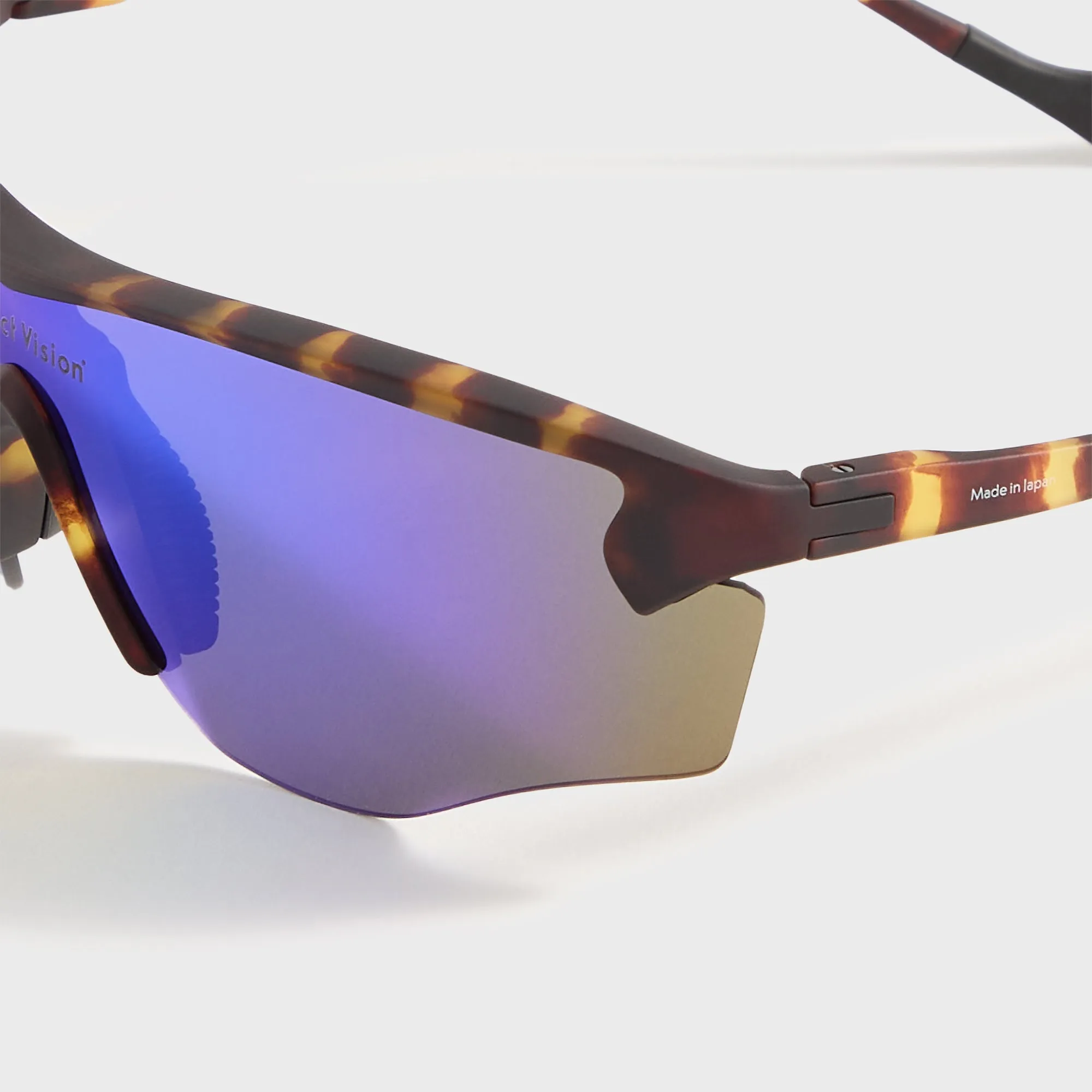 District Vision Junya Racer - Tortoise / D+ Blue Mirror sold by Kith product image thumbnail 3