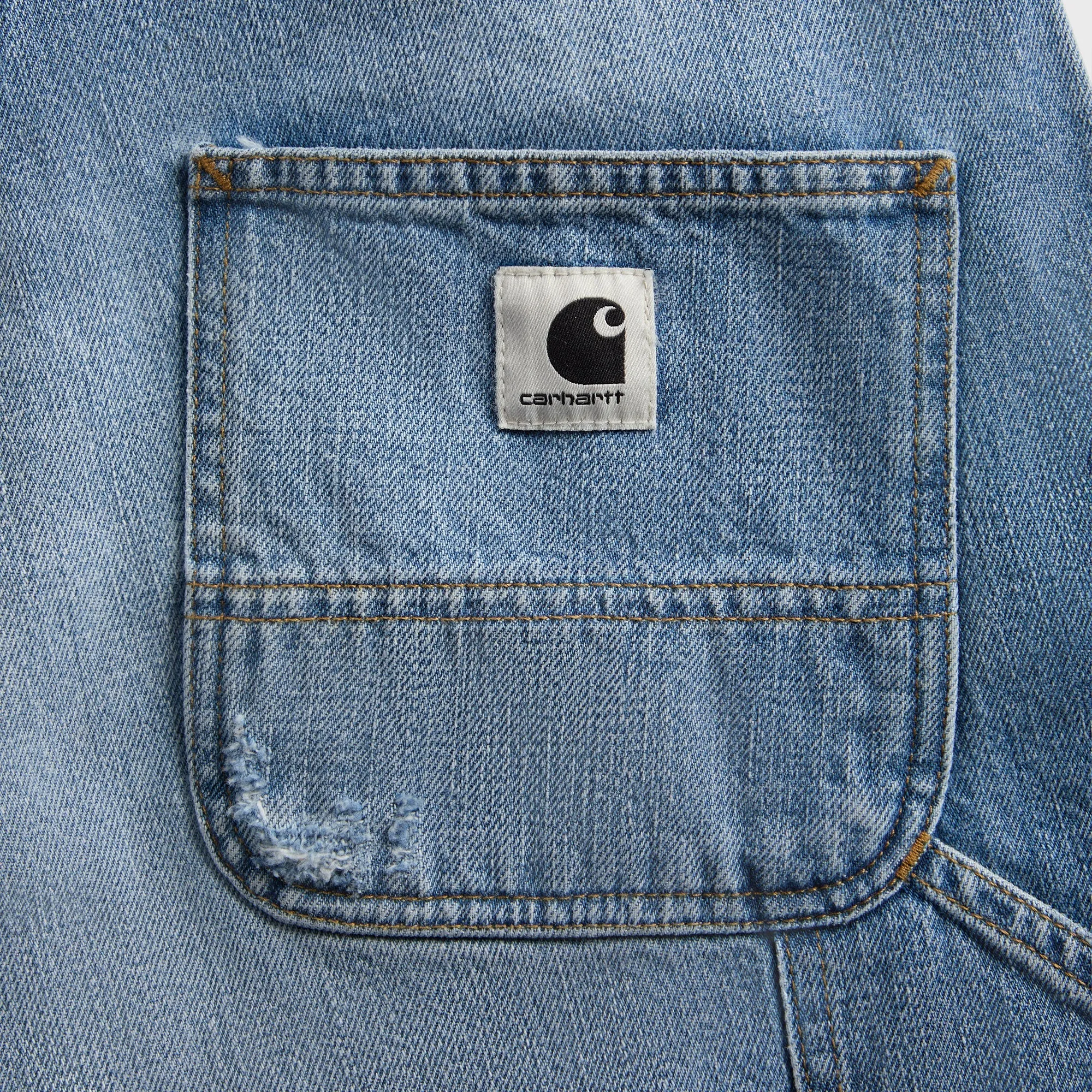 Carhartt WIP Brandon Single Knee Short - Blue Burst Wash sold by Kith product image thumbnail 4