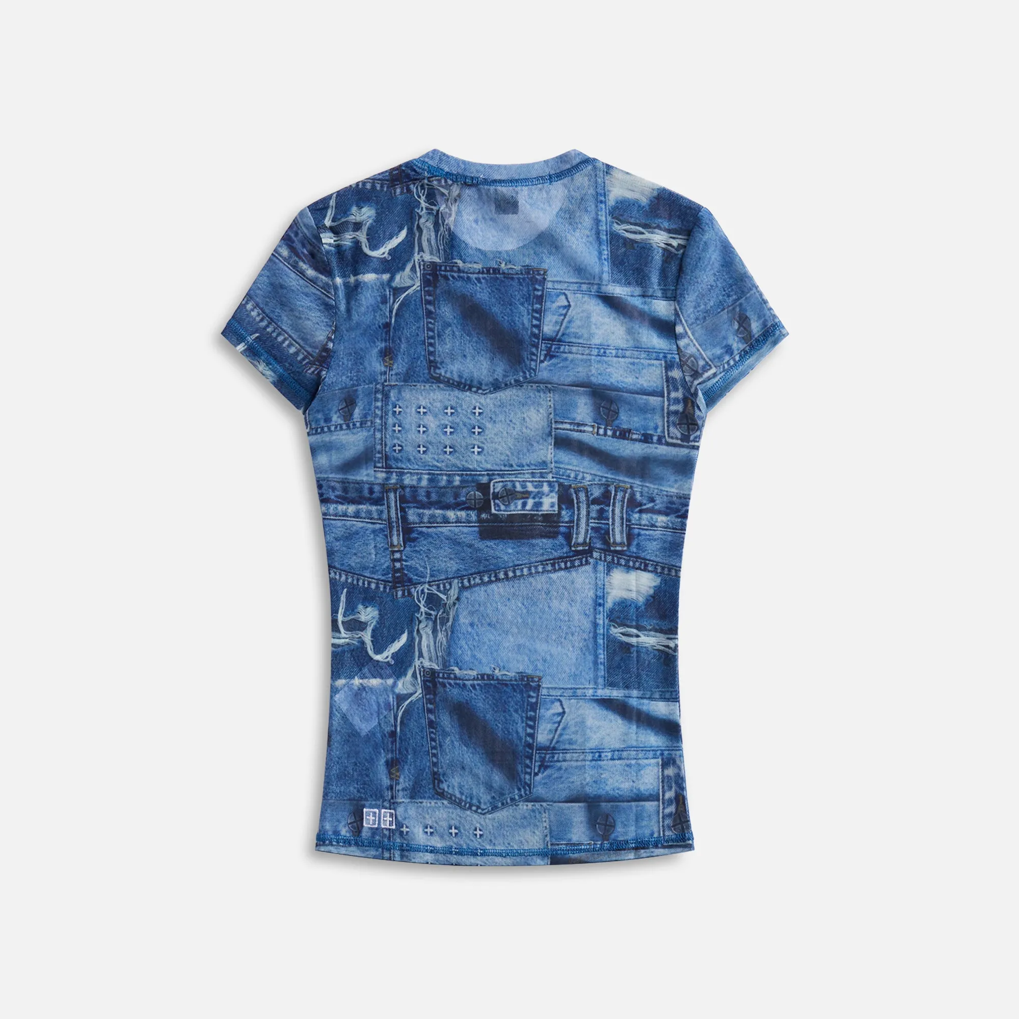 Ksubi Studio Mesh Tee - Denim sold by Kith product image thumbnail 2