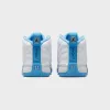Jordan TD Jordan 12 Retro - White / Metallic Silver / University Blue sold by Kith