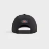 Kith for Cigarette Wrinkle Nylon Bay Speed Low Pinch Crown Snapback - Black sold by Kith