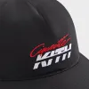 Kith for Cigarette Wrinkle Nylon Bay Speed Low Pinch Crown Snapback - Black sold by Kith