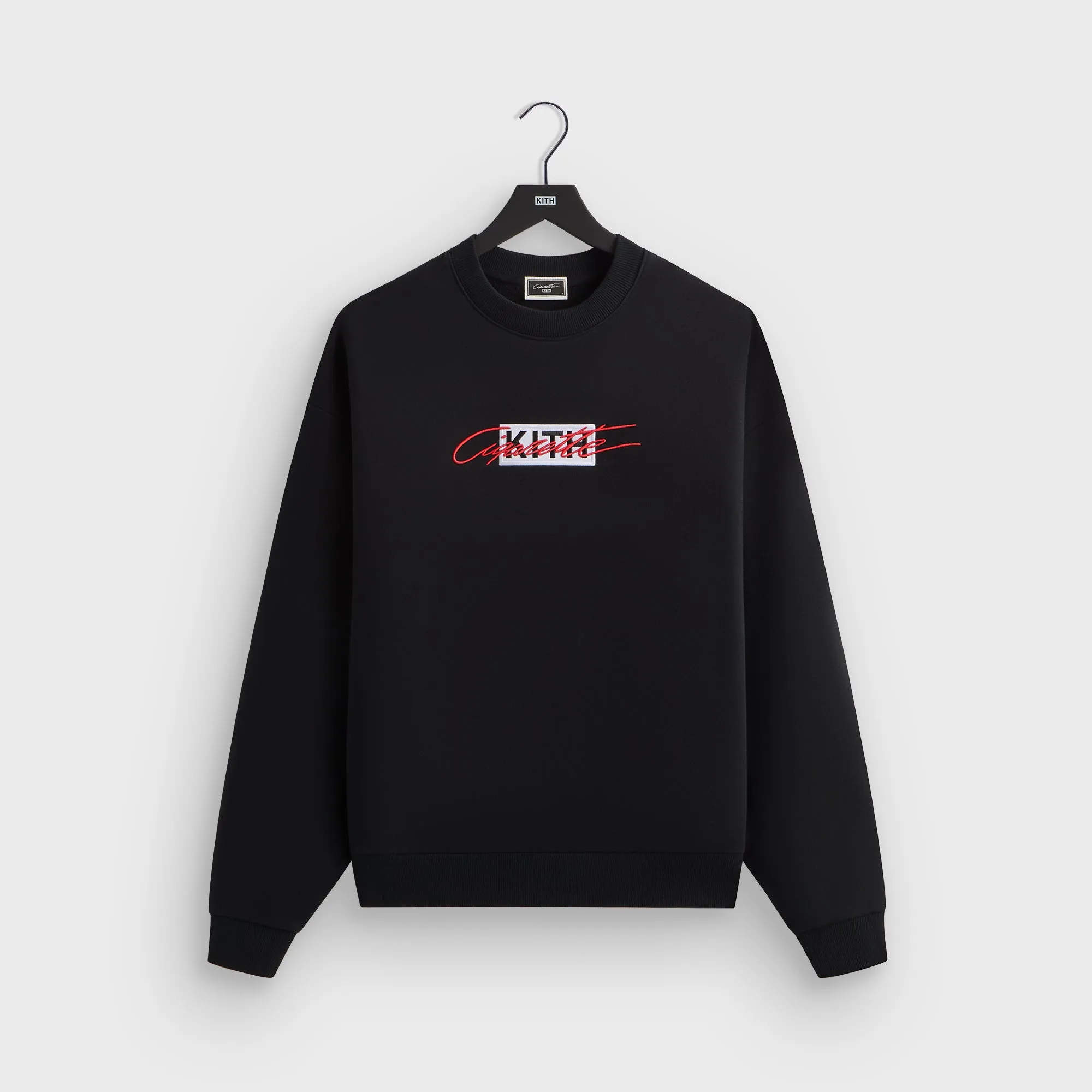 Kith for Cigarette Racing Legend Nelson Crewneck - Black sold by Kith