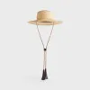 Kith Raffia Traveler’s Hat - Natural sold by Kith