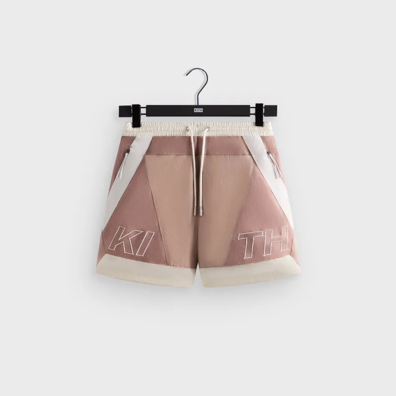 Kith Washed Turbo Short - Dusty Mauve made by Kith