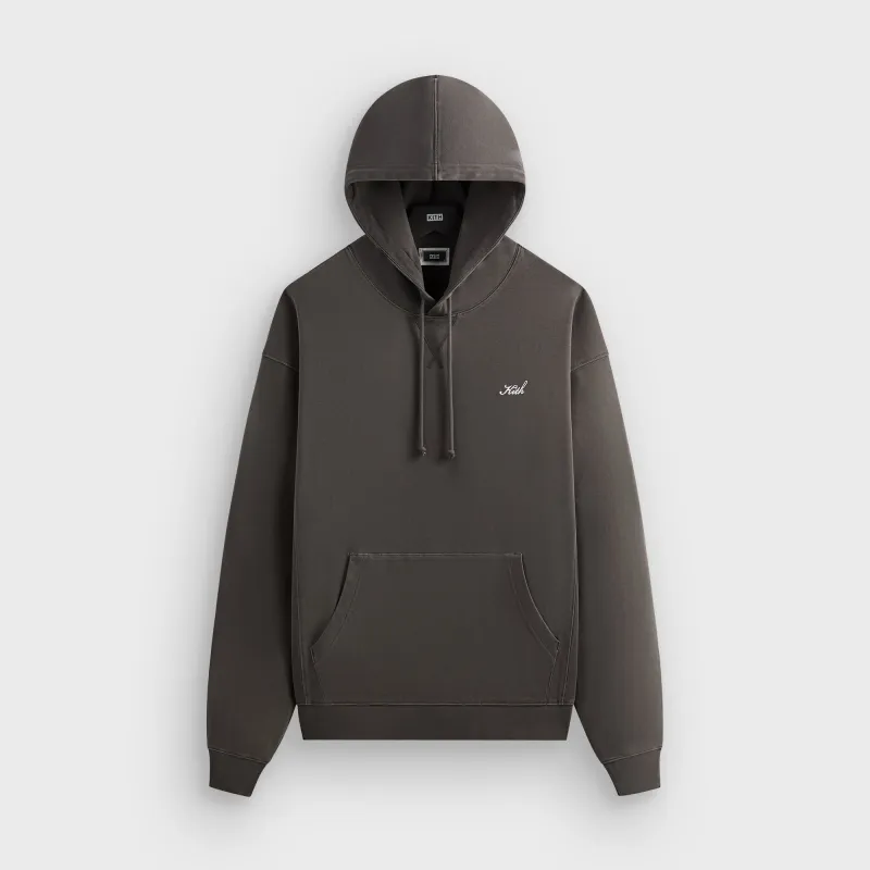 Kith Crystal Wash Interlock Williams III Hoodie - Somber sold by Kith