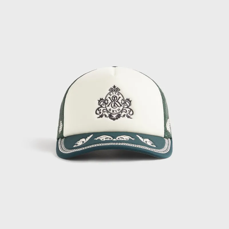 Kith Embroidered Nolan Trucker Hat - Stadium sold by Kith