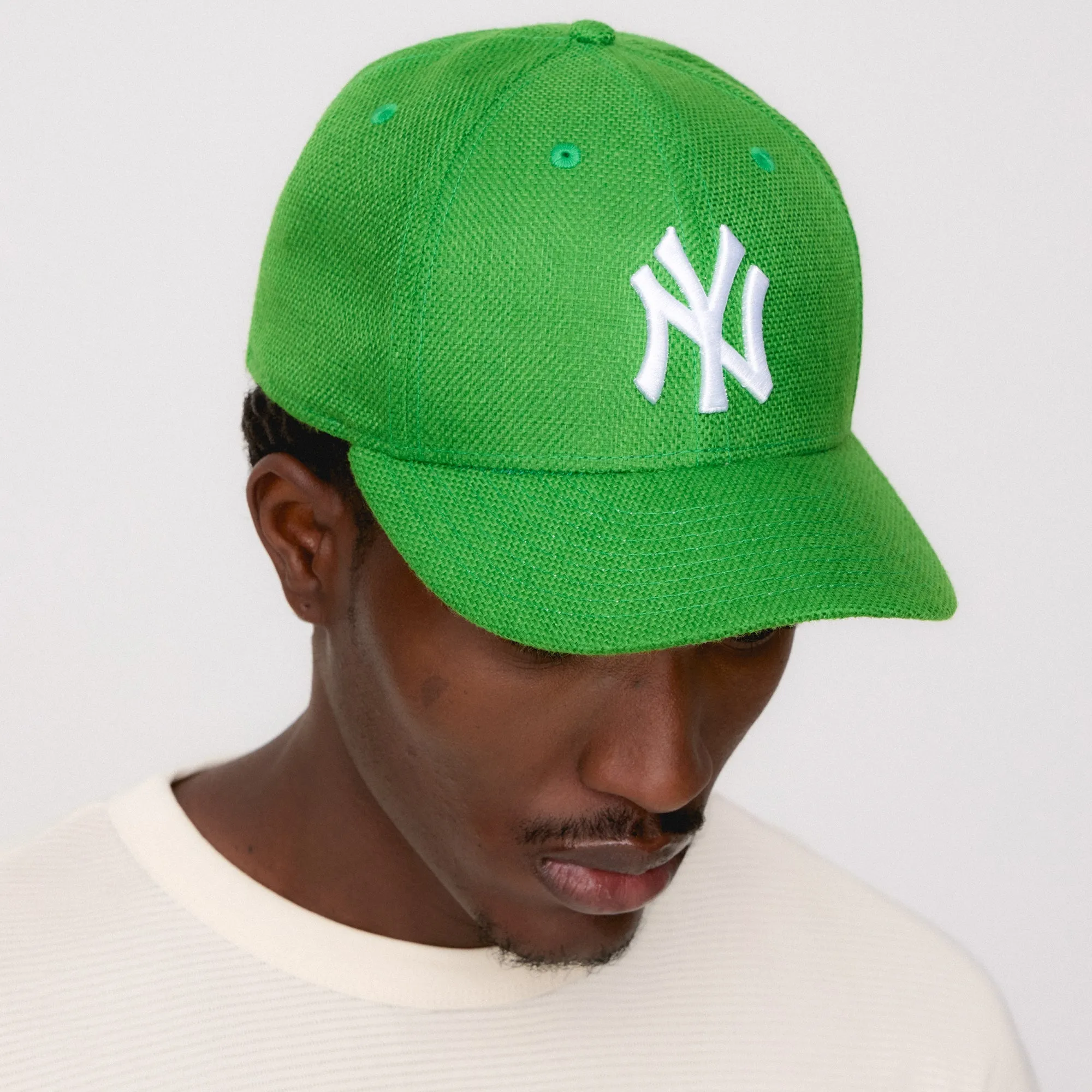 Kith & New Era for the New York Yankees Raffia Low Profile 59FIFTY Fitted - Newt sold by Kith product image thumbnail 2