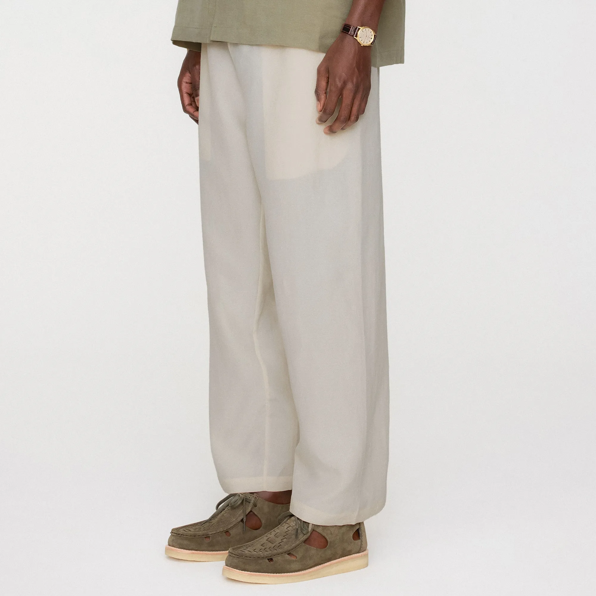 Kith Cupro Linen Grayson Pant - Sandrift sold by Kith product image thumbnail 2