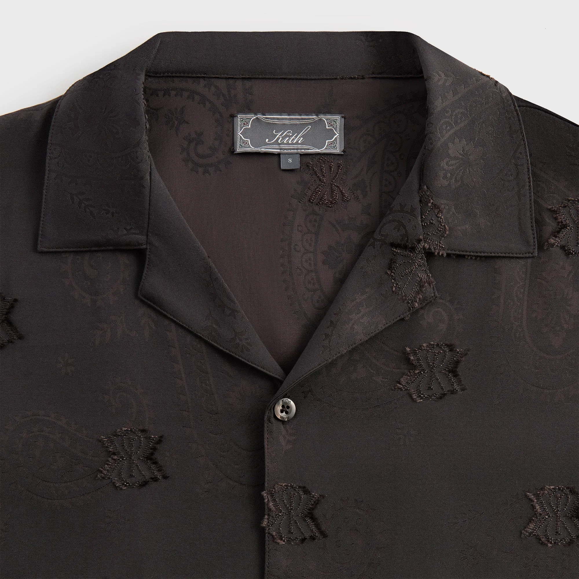 Kith Short Sleeve Thompson Camp Collar Shirt - Kindling sold by Kith product image thumbnail 4