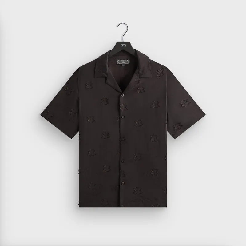 Kith Short Sleeve Thompson Camp Collar Shirt - Kindling sold by Kith